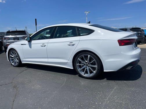 Mythos Black Metallic 2025 Audi A5 Sportback 45 S Line Premium