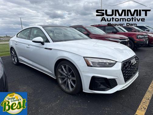 Mythos Black Metallic 2025 Audi A5 Sportback 45 S Line Premium