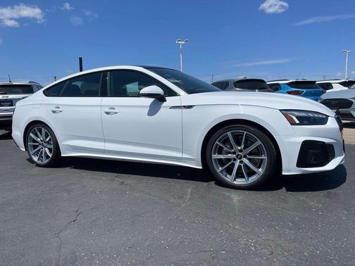 Mythos Black Metallic 2025 Audi A5 Sportback 45 S Line Premium