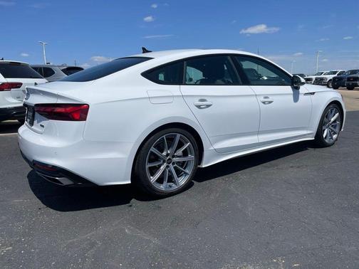 Mythos Black Metallic 2025 Audi A5 Sportback 45 S Line Premium