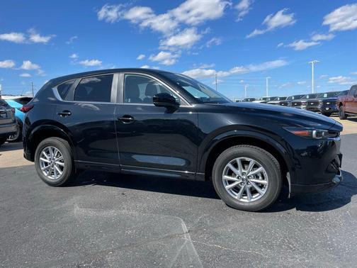 Jet Black Mica 2025 Mazda CX-5 2.5 S Preferred Package