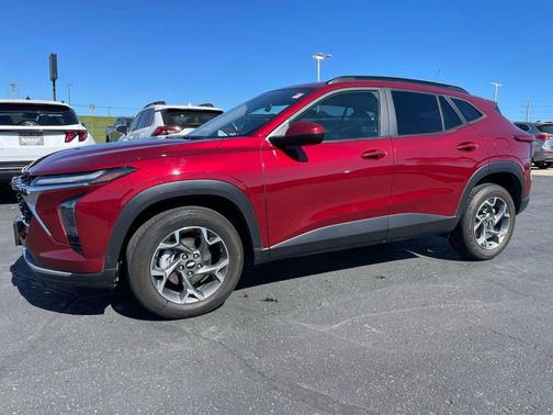 Crimson Metallic 2025 Chevrolet Trax LT