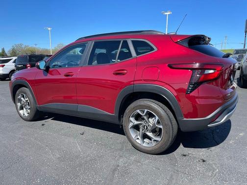 Crimson Metallic 2025 Chevrolet Trax LT