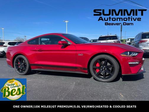 Rapid Red Metallic Tinted Clearcoat 2021 Ford Mustang GT Premium