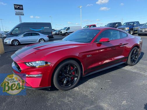 Rapid Red Metallic Tinted Clearcoat 2021 Ford Mustang GT Premium