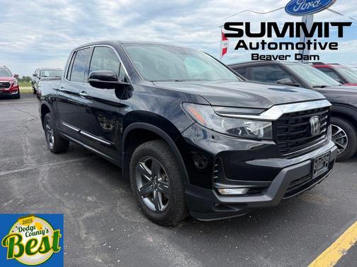 Crystal Black Pearl 2023 Honda Ridgeline RTL-E