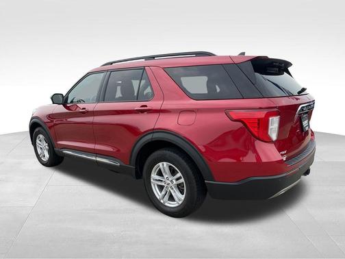 Red Metallic 2023 Ford Explorer XLT