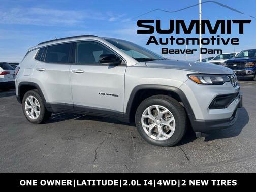 Silver Zynith Metallic Clearcoat 2024 Jeep Compass Latitude