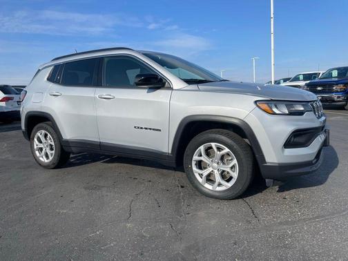 Silver Zynith Metallic Clearcoat 2024 Jeep Compass Latitude
