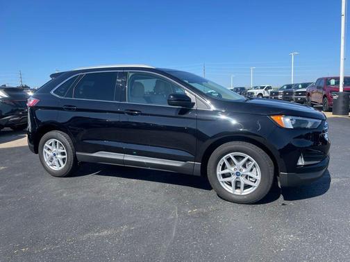 Agate Black Metallic 2022 Ford Edge SEL
