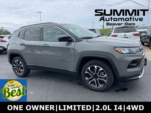Sting-Gray Clearcoat 2023 Jeep Compass Limited