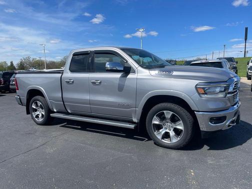 Billet Silver Metallic Clearcoat 2019 RAM 1500 Laramie