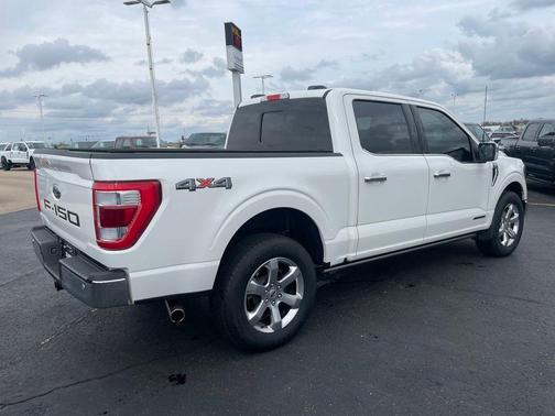 Star White Metallic Tri-Coat 2022 Ford F-150 Lariat