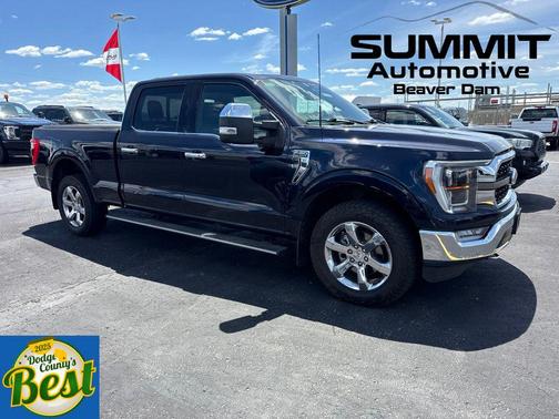 Antimatter Blue Metallic 2023 Ford F-150 King Ranch
