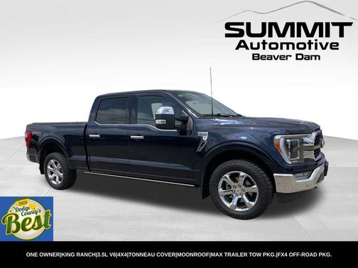 Antimatter Blue Metallic 2023 Ford F-150 King Ranch