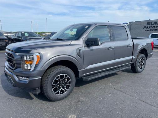 Gray 2023 Ford F-150 XLT