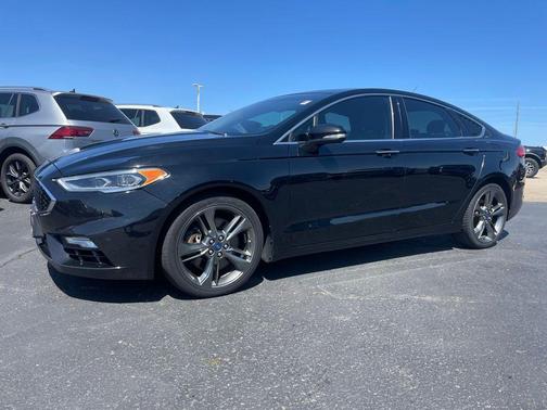 Shadow Black 2017 Ford Fusion Sport