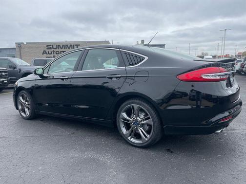 Shadow Black 2017 Ford Fusion Sport