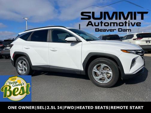 White Pearl 2024 Hyundai TUCSON SEL