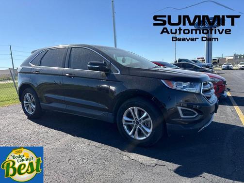 Shadow Black 2017 Ford Edge SEL