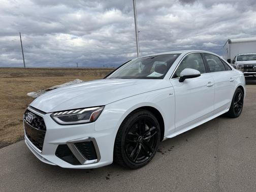White 2023 Audi A4 45 S line Premium Plus