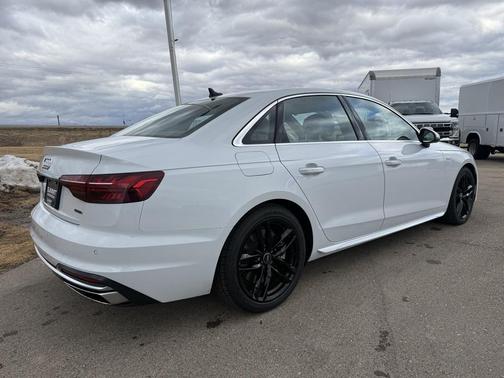 White 2023 Audi A4 45 S line Premium Plus