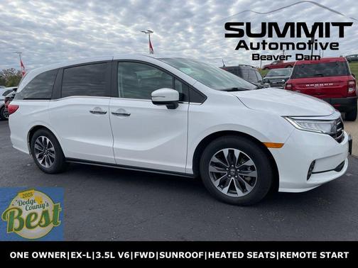 Platinum White Pearl 2024 Honda Odyssey EX-L