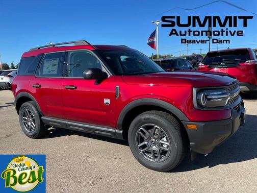 Ruby Red Metallic Tinted Clearcoat 2025 Ford Bronco Sport Big Bend