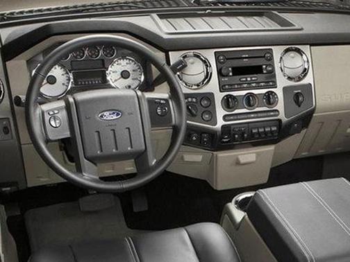 Black Clearcoat 2008 Ford F-250 Lariat