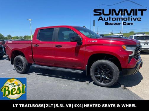 Red 2022 Chevrolet Silverado 1500 LT Trail Boss