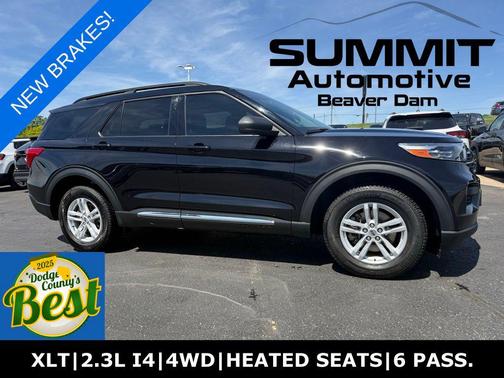 Agate Black Metallic 2021 Ford Explorer XLT