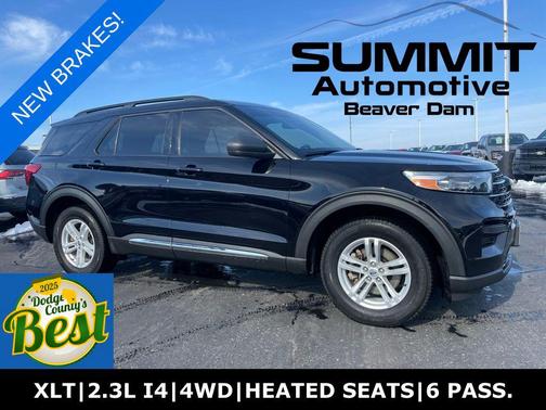 Agate Black Metallic 2021 Ford Explorer XLT