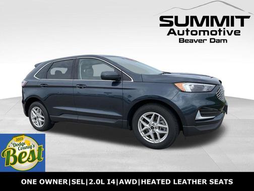 Blue Metallic 2024 Ford Edge SEL