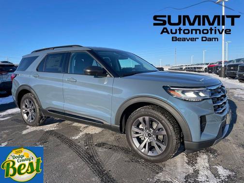 Vapor Blue Metallic 2026 Ford Explorer Active