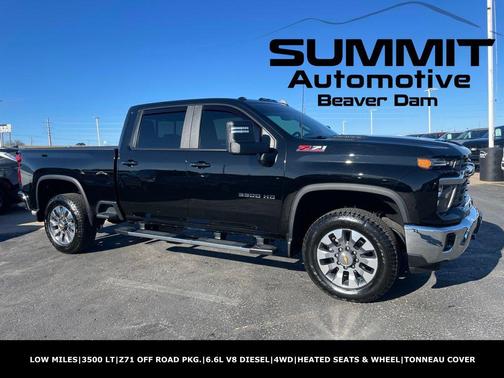 Black 2024 Chevrolet Silverado 3500 LT
