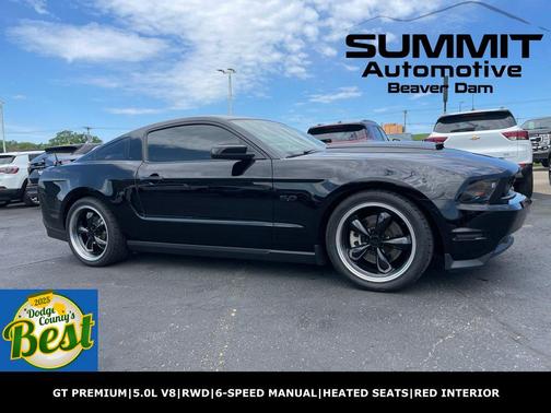 Black 2012 Ford Mustang GT Premium