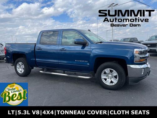 Deep Ocean Blue Metallic 2017 Chevrolet Silverado 1500 1LT