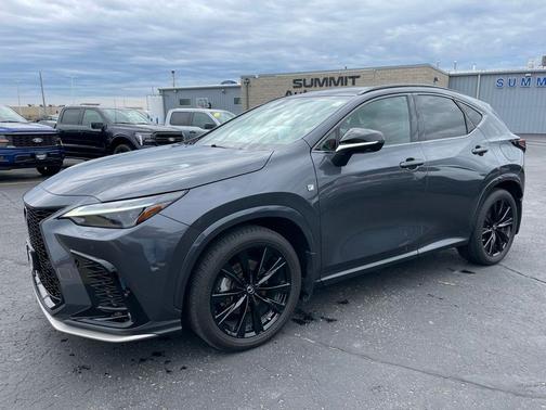 Cloudburst Gray 2022 Lexus NX 350 F SPORT Handling