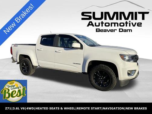 Summit White 2019 Chevrolet Colorado Z71