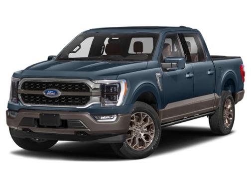 Antimatter Blue Metallic 2023 Ford F-150 King Ranch