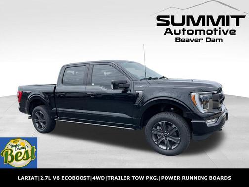Agate Black Metallic 2023 Ford F-150 Lariat