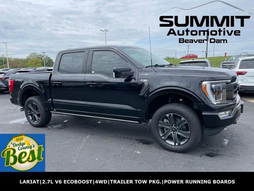 Agate Black Metallic 2023 Ford F-150 Lariat