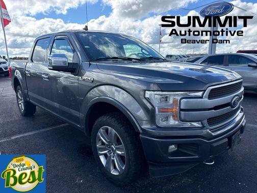 Magnetic Metallic 2018 Ford F-150 Platinum