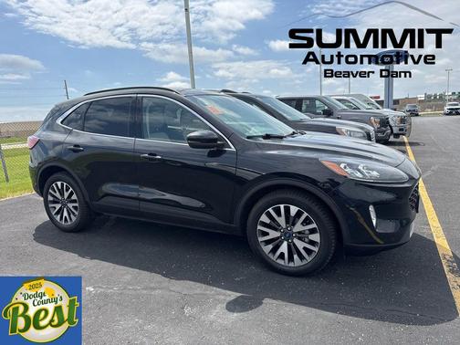 Agate Black Metallic 2020 Ford Escape Titanium