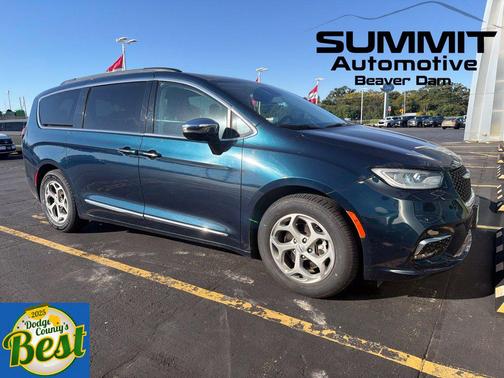 Fathom Blue Pearlcoat 2023 Chrysler Pacifica Limited