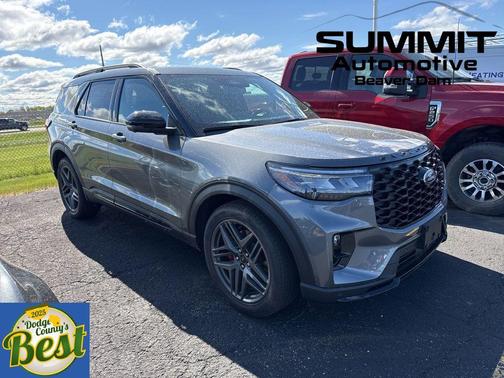 Carbonized Gray Metallic 2026 Ford Explorer ST
