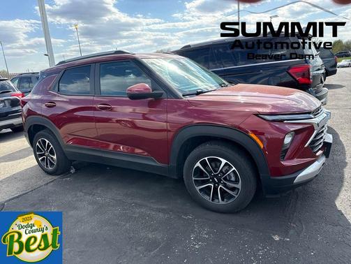 Crimson Metallic 2025 Chevrolet Trailblazer LT
