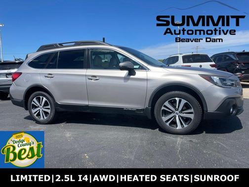 Tungsten Metallic 2018 Subaru Outback 2.5i Limited