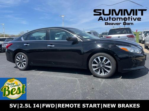 Super Black Clearcoat 2017 Nissan Altima 2.5 SV