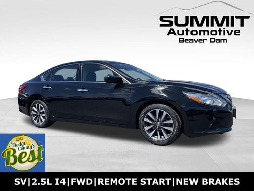 Super Black Clearcoat 2017 Nissan Altima 2.5 SV